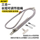 BZBC三合一手機掛繩掛脖斜掛可背手腕款可伸縮調(diào)節(jié)長款戶外登山防丟防盜加粗掛繩適配華為蘋果小米vivo 【繽紛紫】斜跨/掛脖/手腕三合一