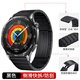 宏力特【鈦金屬】適用華為gt5pro表帶 專用接口 watch gt5手表表帶腕帶46mm男生男士商務(wù) GT5竹節(jié)快拆款丨【幻夜黑】純鈦金屬