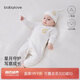 babylove嬰兒連體衣春秋款純棉寶寶哈衣爬服新生兒衣服和尚服居家打底