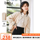 betu百圖女裝短外套時(shí)髦減齡棒球服字母設(shè)計(jì)圖案短外套女2211T82 淺杏色 XS