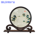 蘇繡雙面繡擺件手工刺繡擺臺中國風(fēng)禮品送老外非遺工藝領(lǐng)導隨手禮 云中飛鶴【資深繡娘】 精致禮盒【25*30*5cm】