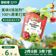 碧歐奇山楂條水果條兒童零食水果棒獨立包裝100%原果打漿 45g