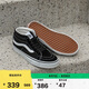 VANS范斯官方 SK8-Mid街頭風經典男鞋女鞋板鞋運動鞋 黑色  36 