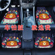 【極客家】卡通汽車腳墊全包圍通用型車腳踏墊車內(nèi)裝飾用品地毯式 【升級加厚】hello 主駕駛單件  64*50cm