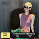 Teenie Weenie【趙露思同款】小熊女裝連衣裙2025夏款戶外運動時尚拼接傘狀裙 酒紅色 L