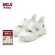 無(wú)印良品（MUJI）男女通用運動(dòng)涼鞋（男士/女士）男款女款 忍者鞋 鞋子 EKB12A3S 米白色 42 碼260mm L (2.0)