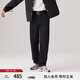 Levi's李維斯男士568寬松直筒黑色簡約美式懷舊休閑復(fù)古牛仔長褲 黑色 32 (32)