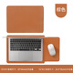 YIBAIXIANG純色簡(jiǎn)約筆記本電腦包保護套內膽包適用輕薄筆記本電腦 深棕色 14.1/15.6英寸通用
