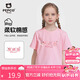 小豬班納女童T恤夏季2025款小女孩純棉休閑圓領(lǐng)短袖中大童夏裝半袖上衣薄