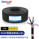 可思未來(lái)RVSP國(guó)標(biāo)雙絞屏蔽線RS485控制線2芯通訊護(hù)套信號(hào)線控制電纜線 2*0.5平方20米