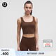 lululemon丨Wunder Train 女士低圓領(lǐng)運(yùn)動(dòng)背心 *羅紋 LW1EOOS 熔巖棕 S /6