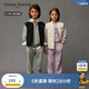 Teenie Weenie Kids小熊童裝24冬季款男女童寶純色無袖羽絨服 藍莓小吐司（藏青色） 140 cm