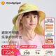 moodytiger【仙女家族】兒童帽子防曬拒水夏季男女童遮陽帽印花透氣防曬帽