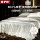 雅鹿100%蠶絲被 貢緞提花夏被空調薄被芯夏涼被 約2.8斤 200*230cm 