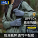 目丸防曬手套女夏季戶(hù)外騎行防紫外線護(hù)手薄款遮陽(yáng)冰絲防滑開(kāi)車(chē)手套 波點(diǎn)手掌長(zhǎng)款手套【深灰色】 無(wú)規(guī)格