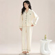 浪莎純棉睡衣女春秋款2025新款100%全棉女士家居服套裝長(cháng)袖可外穿夏季 01N10709【100%純棉，親膚柔軟】 L 【建議165-170cm 100-110斤】