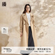 播卡其色翻領(lǐng)風(fēng)衣女商場(chǎng)同款2024春新款韓系中長(zhǎng)款外套BDR1FD0096 Y40卡其 卡其 M