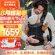 BabyBjorn瑞典品牌進(jìn)口透氣嬰幼兒背帶抱娃神器Harmony背帶0-3歲 黑色
