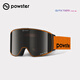 POWSTER引力系列3.0 防霧滑雪眼鏡全場(chǎng)景專(zhuān)業(yè)級雪地單雙板柱面護目鏡