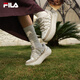 FILA 斐樂(lè)官方女鞋CARROT摩登板鞋2025春夏厚底蘿卜鞋面包休閑鞋
