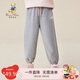 Classic Teddy精典泰迪童裝女童褲子兒童長(zhǎng)褲中小童休閑百搭衛(wèi)褲 中花灰 130 