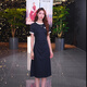 歌莉婭連衣裙女夏2025新款通勤穿搭學(xué)院風(fēng)簡單大方裙子1E7J4H160 99U深藍(lán) XL