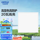 歐普（OPPLE） 集成吊頂led 鋁扣板天花板格柵平板燈嵌入式廚房燈廚衛(wèi)燈 高顯高防護(hù)【鉑昕IV】20瓦 防潮防銹抗油污