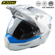 KLIM X1 Alpha 拉力盔摩托車頭盔機(jī)車摩旅ADV越野碳纖維全盔 新款 X1 Alpha灰藍(lán) XL