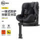 虎貝爾HBR-Alfa兒童座椅新生嬰兒0-3-12歲360°旋轉(zhuǎn)isize認(rèn)證 Alfa-幻影黑