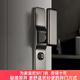 奧勒灰黑色簡(jiǎn)約靜音直推拉室內臥室房間門(mén)把手辦公房門(mén)家用房門(mén)木門(mén)鎖 灰黑【升級靜音】【適合新木門(mén)】
