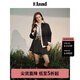 ELAND【花苞裙】衣戀半身裙女甜美風(fēng)波點a字顯瘦短裙2025夏季新款 藏青色(59)Navy M