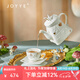 JOYYE整套茶具套裝客廳高檔實(shí)用茶壺杯送親友長輩伴手禮結(jié)婚禮物 愛麗絲漫游奇境茶具套裝 9件
