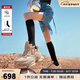 CHERY KALLY女鞋厚底增高老爹鞋女2025秋季新款真皮休閑鞋運動鞋生日禮物 杏色 Apricot 37