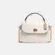 蔻馳（COACH）奢侈品女包皮質(zhì)手提斜挎包郵差包C1560【品牌授權(quán)】520送女友禮物