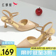 紅蜻蜓尖頭女鞋2025夏季細(xì)高跟鞋包頭中空涼鞋婚鞋女WTK25040粉色37