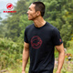 猛犸象（MAMMUT）QD 男戶(hù)外經(jīng)典紅標吸濕速干舒適休閑短袖T恤 黑色 L