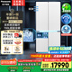 松下（Panasonic）【國家補貼20%】挪威海雙開門冰箱十字門700升全嵌入式雙系統(tǒng)風冷無霜一級能效NR-EW70CGA-W