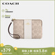 蔻馳（COACH）【品牌直供】女士拉鏈腕包小號(hào)錢(qián)包手拿包CW854IMXDM七夕禮物