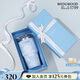 WEDGWOOD威基伍德陶瓷內(nèi)膽漫游美境吸管杯藍592ml保冷杯保溫杯高顏值
