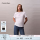Calvin KleinJeans25早秋新款女士休閑通勤ck字母印花純棉針織短袖T恤47C840G