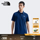 北面（The North Face）Polo衫男短袖戶外防曬T恤舒適速干透氣25春夏新品|7WD2 D1R/海域藍(lán) XL /180