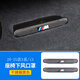 元族適用寶馬5系3系6gt/X1X7X5X4X3車內(nèi)用品后排座椅空調(diào)出風(fēng)口保護(hù)罩 20-25款3系/i3黑色不銹鋼