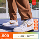 耐克（NIKE）官方FULL FORCE男子運動鞋秋季板鞋低幫復(fù)古經(jīng)典HJ3485 121白/淺英國褐/白/清透藍(lán) 42