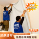 奧壁森2025新款墻布無縫全屋臥室客廳墻紙包施工現(xiàn)代簡(jiǎn)約客廳高精密壁布 菱花白