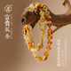 月老祠堂【已過香】黃水晶金發(fā)晶雙圈手串女款手鏈招財(cái)月老七夕情人節(jié)禮物