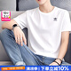 阿迪達斯（adidas）三葉草男裝短袖 25夏新款時尚跑步運動服純棉舒適透氣休閑圓領t恤 典雅白/親膚透氣/主推款 M 【170-175cm/130-140斤】