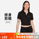 耐克(NIKE)春夏女短袖T恤 POLO衫 運(yùn)動(dòng)休閑 簡(jiǎn)約時(shí)尚 DV7885-010黑XL