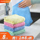 佳幫手木纖維抹布25*25cm*4片洗碗布廚房專用百潔布家用清潔巾不易沾油