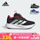 阿迪達(dá)斯（adidas）童鞋25春季男童女童BOA款DURAMO兒童減震跑步運(yùn)動(dòng)鞋IH3603黑/紅