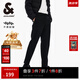 杰克·瓊斯（JACK&JONES）男裝夏季商務(wù)通勤時(shí)尚舒適個(gè)性潮百搭抗皺休閑褲錐形褲子品牌男褲 E40黑色 夏款 32 175